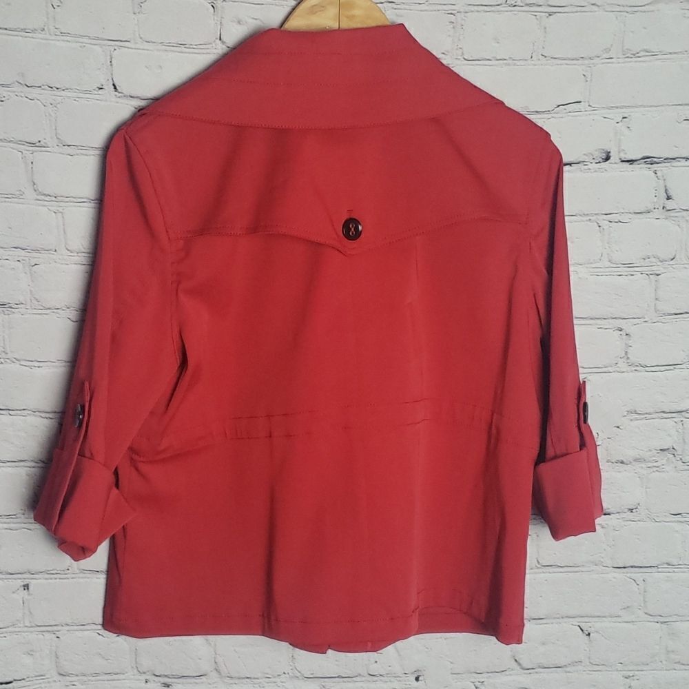 Red Jacket by Ruby Road - Picture 3 of 7